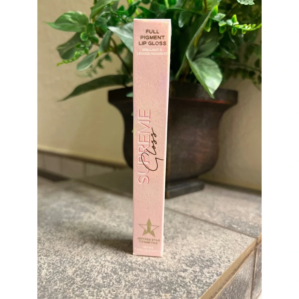Jeffree Star Cosmetics Supreme Gloss Pink Vault Full Pigment Lip Gloss NIB